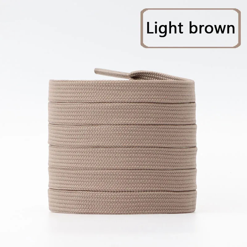 1Pair/3Pair New 0.8cm Wide Flat Durable Shoelace Suitable for A Variety of Shoes