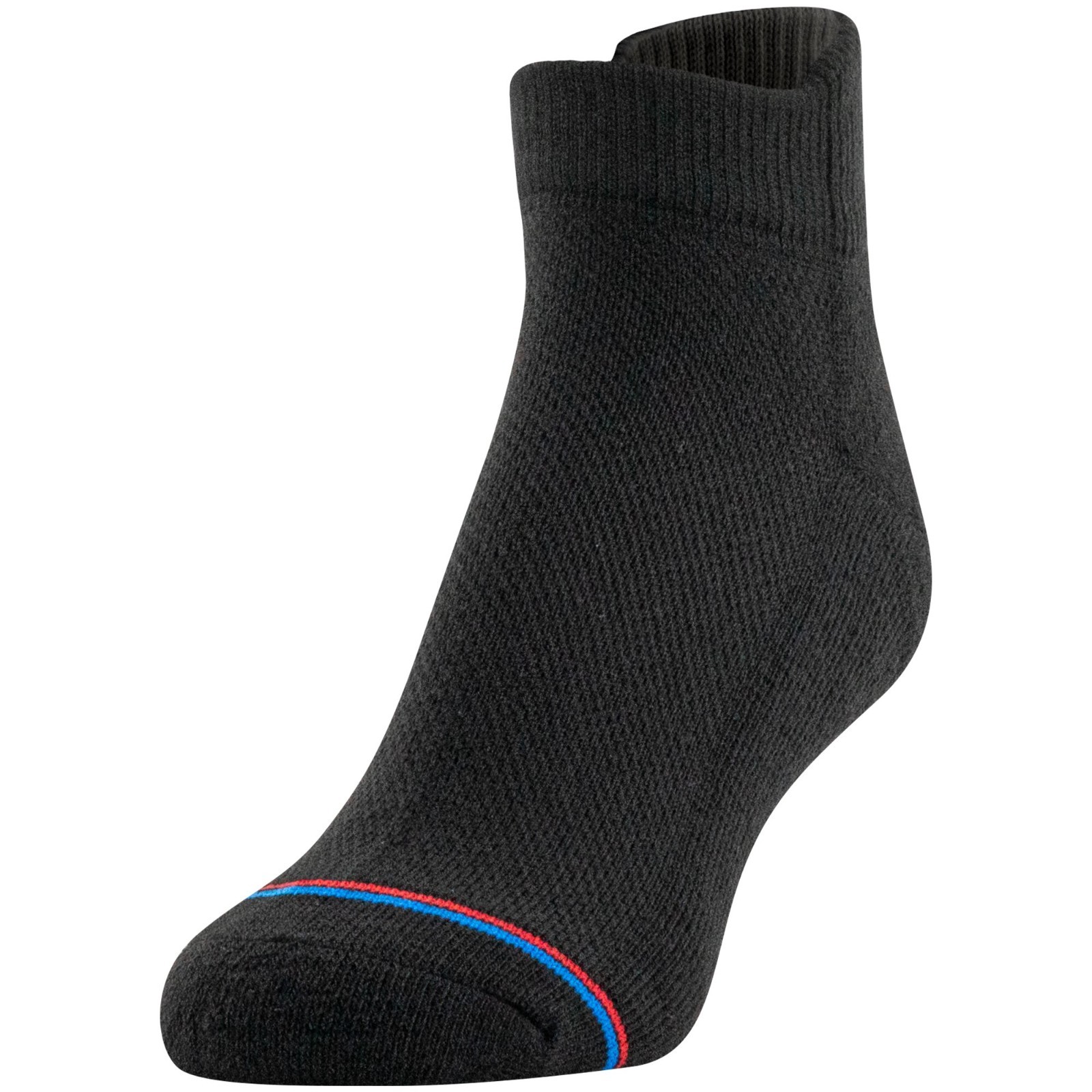 MediPeds Women’s Black Half Cushion Low Cut Socks, 6 Pairs shoe size 6-10
