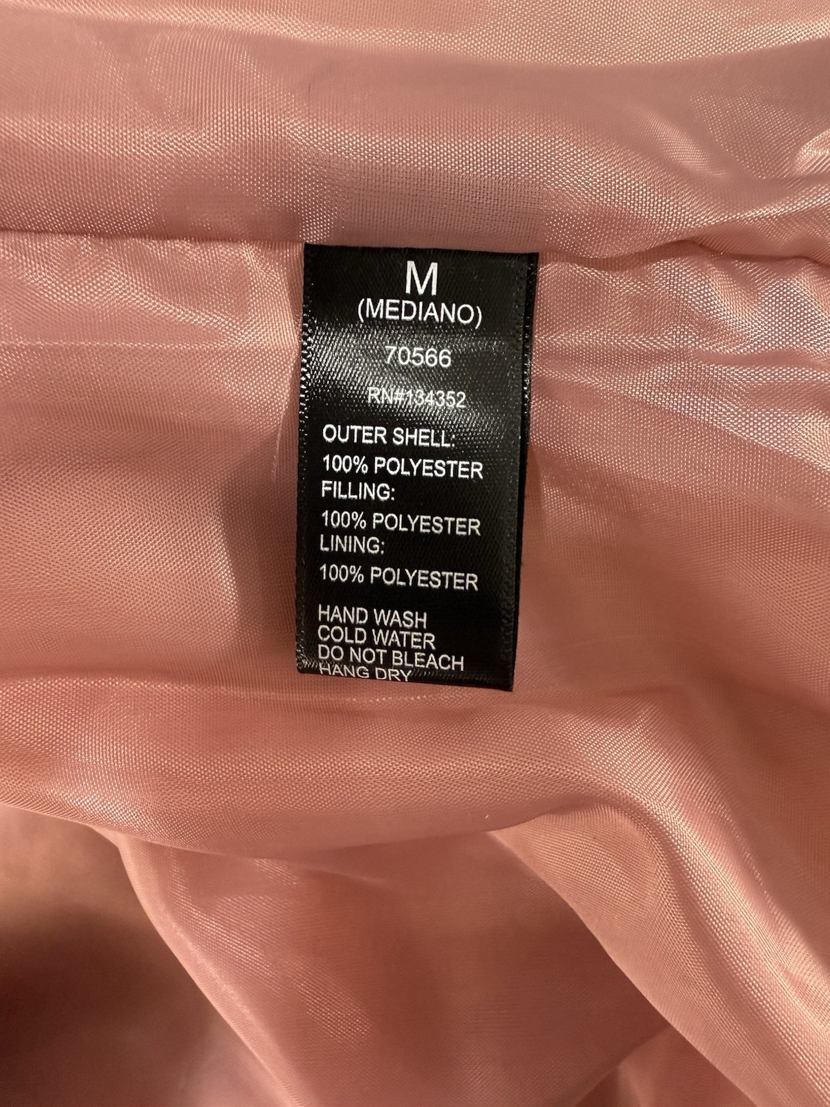Ambiance Outerwear Pink Jacket Women’s Size M