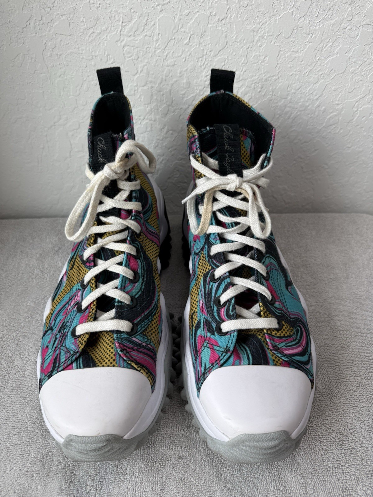 Converse Unisex Run Star Motion Hi Black/Ash Stone/White Size US 13