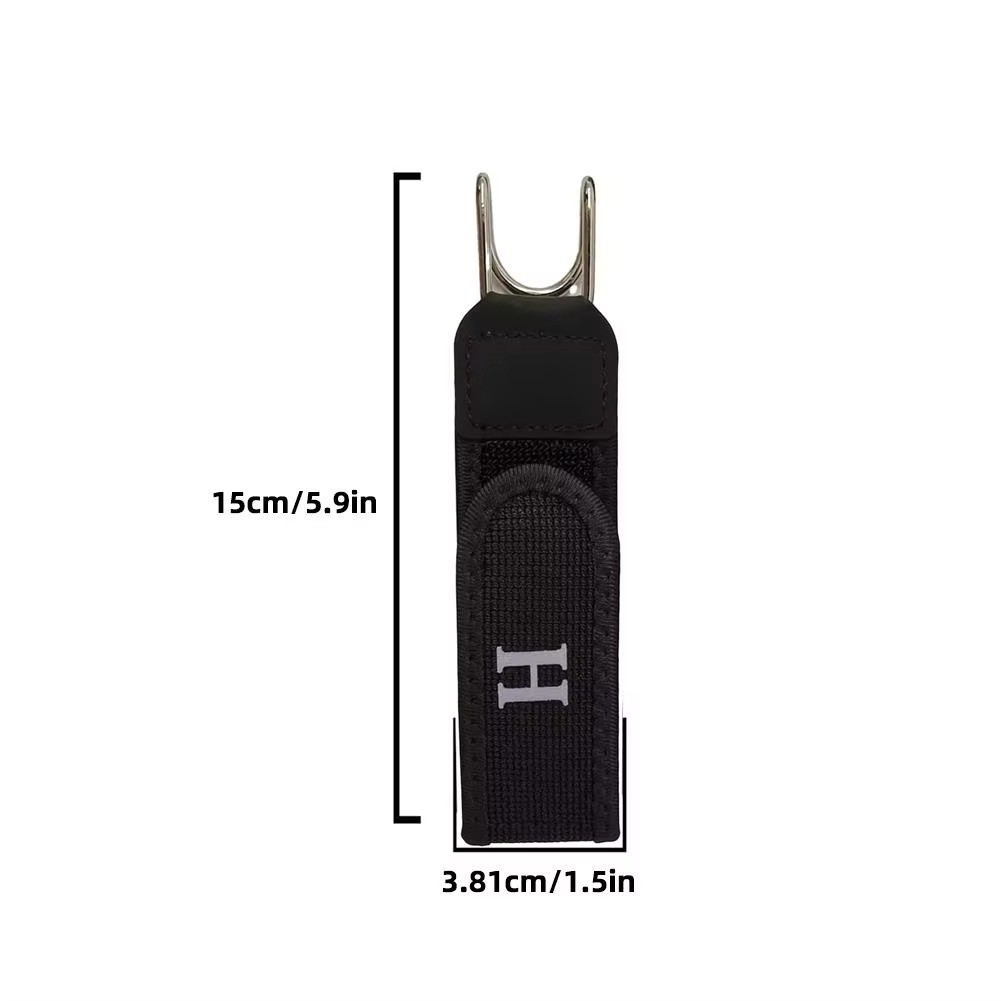 2PCS Tactical Metal Hook Elastic Belt Buckle-Less Invisible Waist Belt Closure