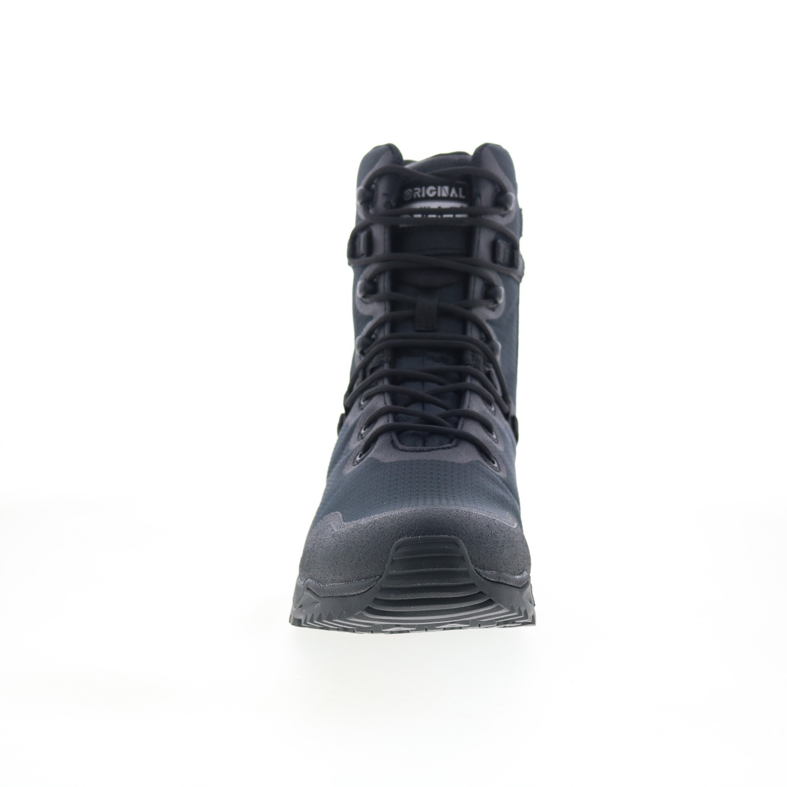 Original Swat Alpha Fury 8″ Side-Zip EN 177501 Mens Black Wide Tactical Boots