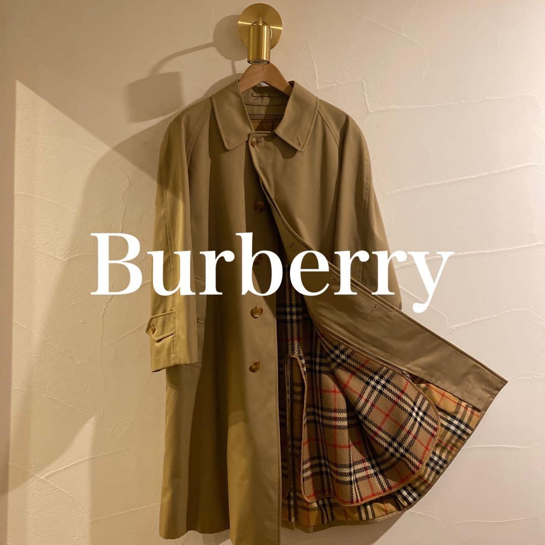 Excellent condition Burberry LONDON Burberry Inner Included Sten Collar Coat