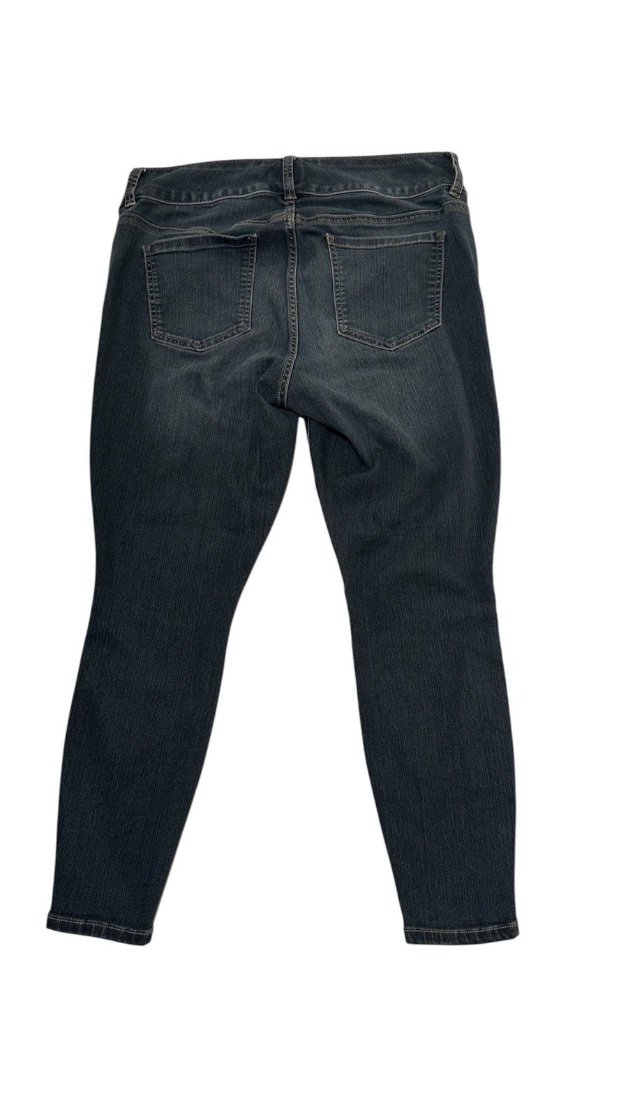 Torrid Jegging Distressed Jeans Womens Size 12S Blue 3-Button & Zipper Closure