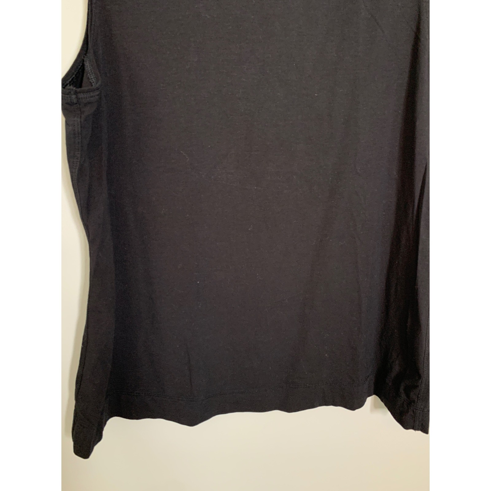 Athleta Outbound Tank Camisole Women Size L Black Mock Neck Sleeveless Top