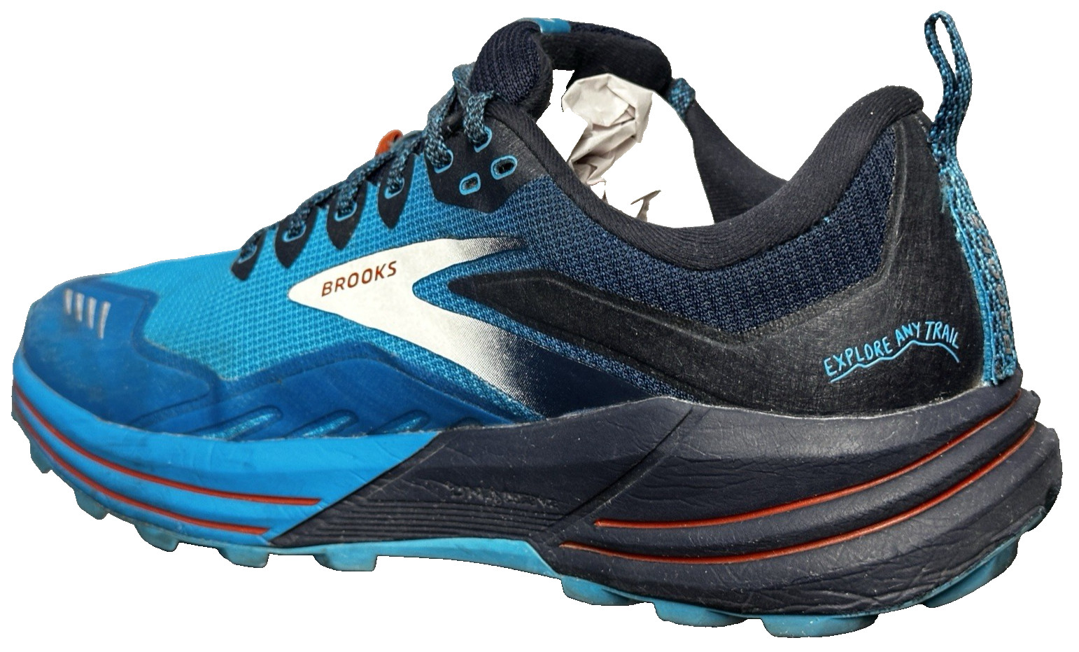 Brooks Cascadia 16 Trail Running Sneakers Men’s SZ: 11 Blue Black -Used