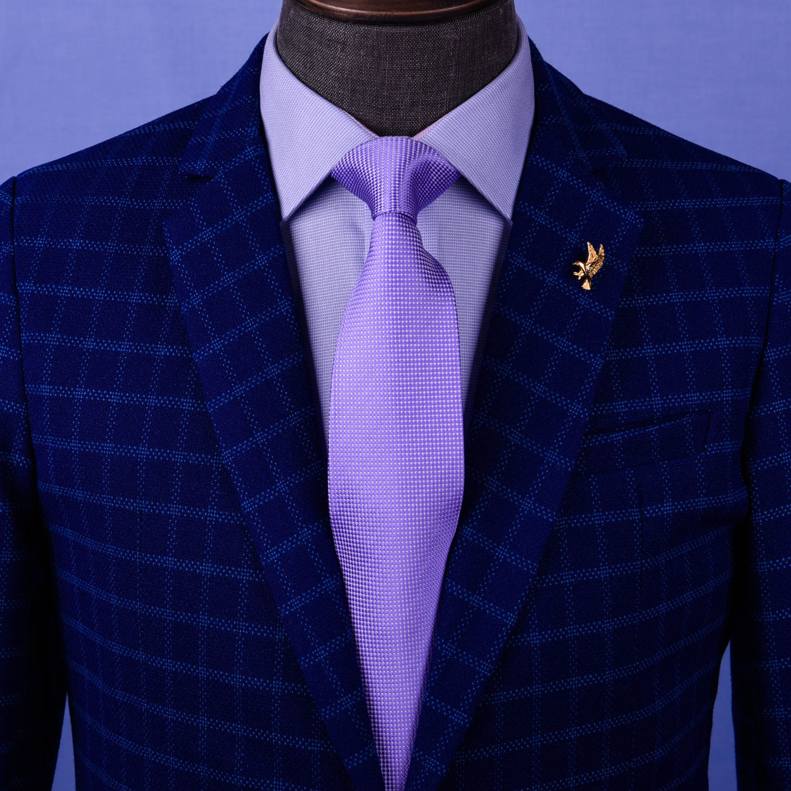 Soft Purple Snakeskin Patterned Classic Tie Mens 8cm Necktie Standard Regular GQ