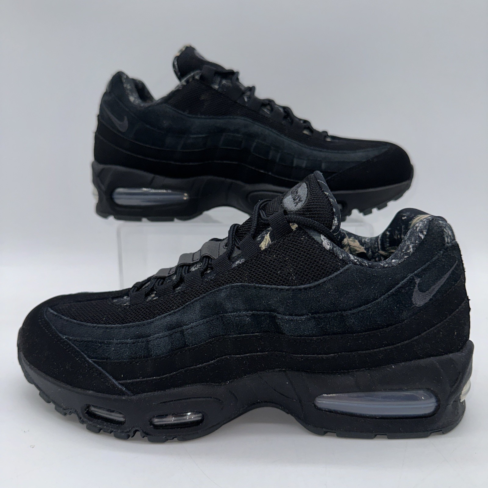 Nike Men’s Size 10 Air Max 95 Big Bubble (IQ0302 010)Black Running Sneaker Sport