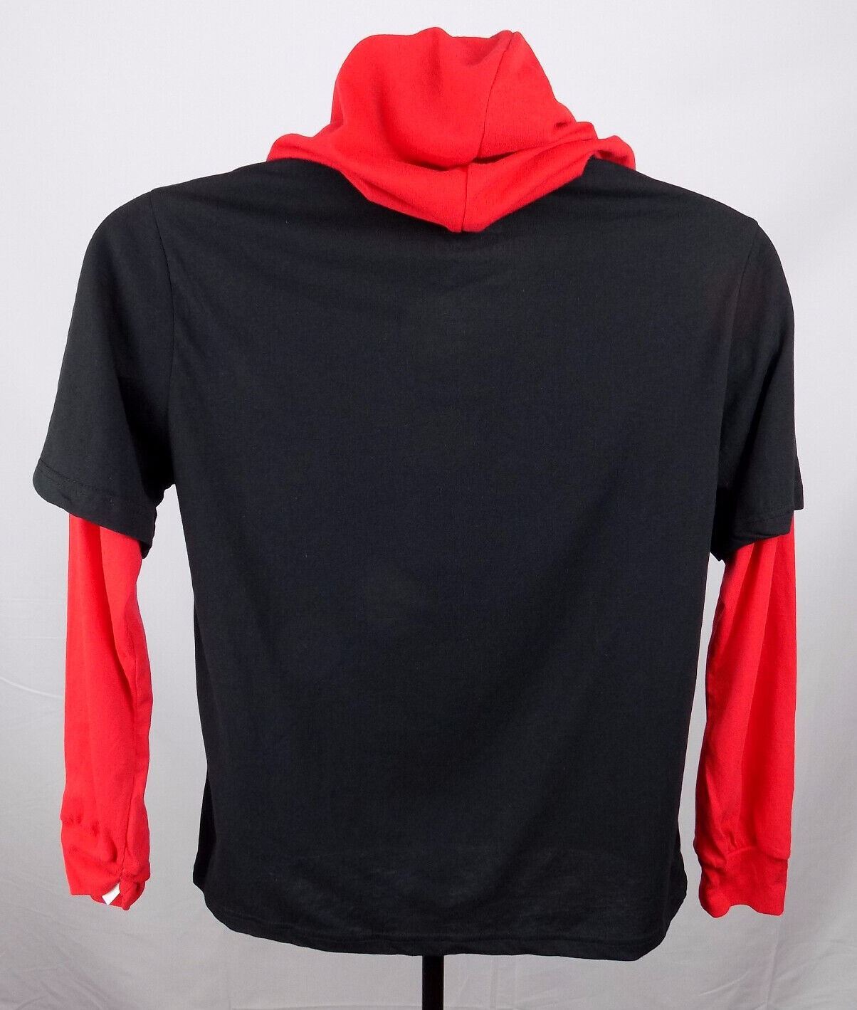 Star Wars Sweatshirt Boy’s XS Black Darth Vader Death Star Hoodie New ST113
