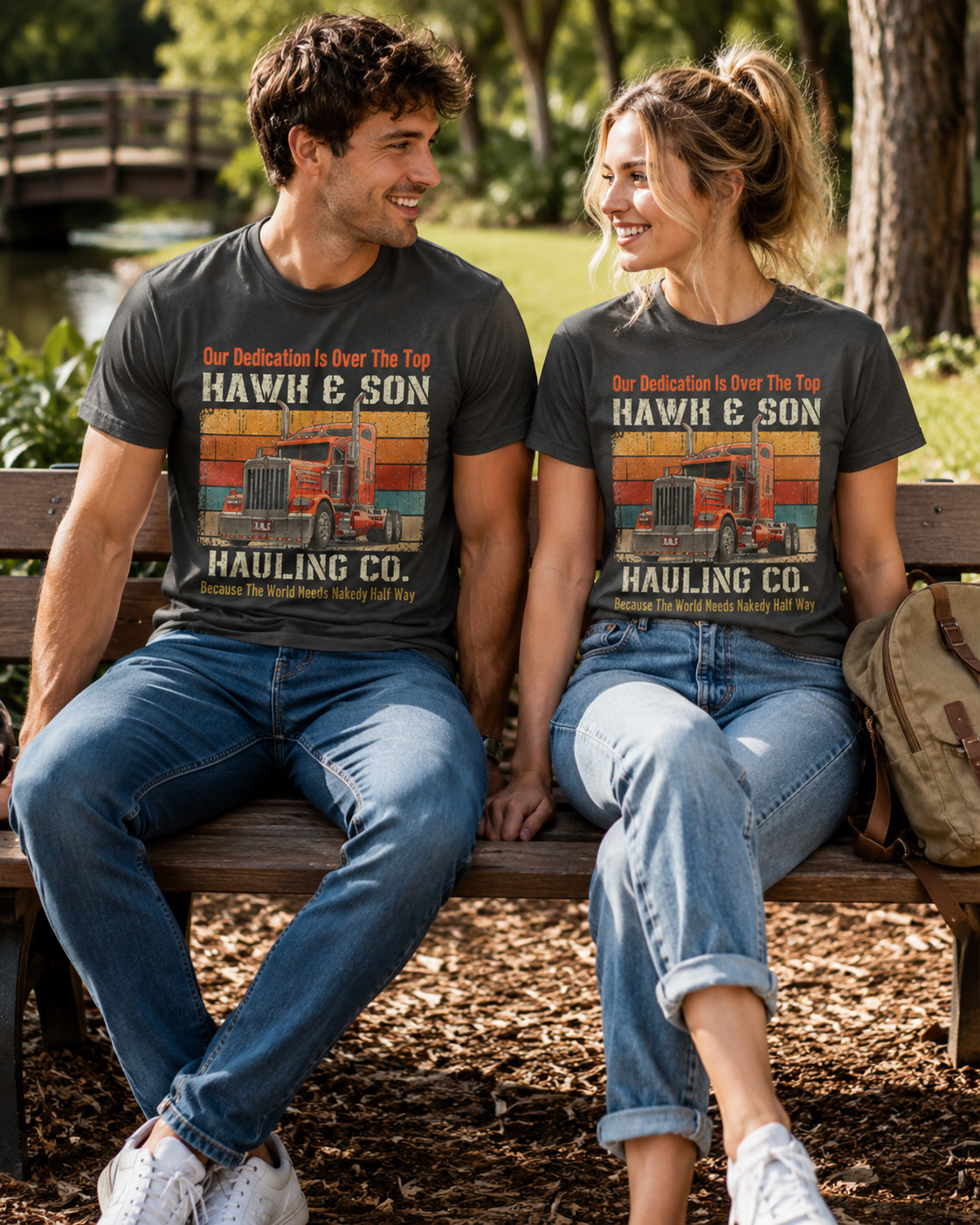 Hawk and Son Hauling Company Big Rig Pride T-Shirt