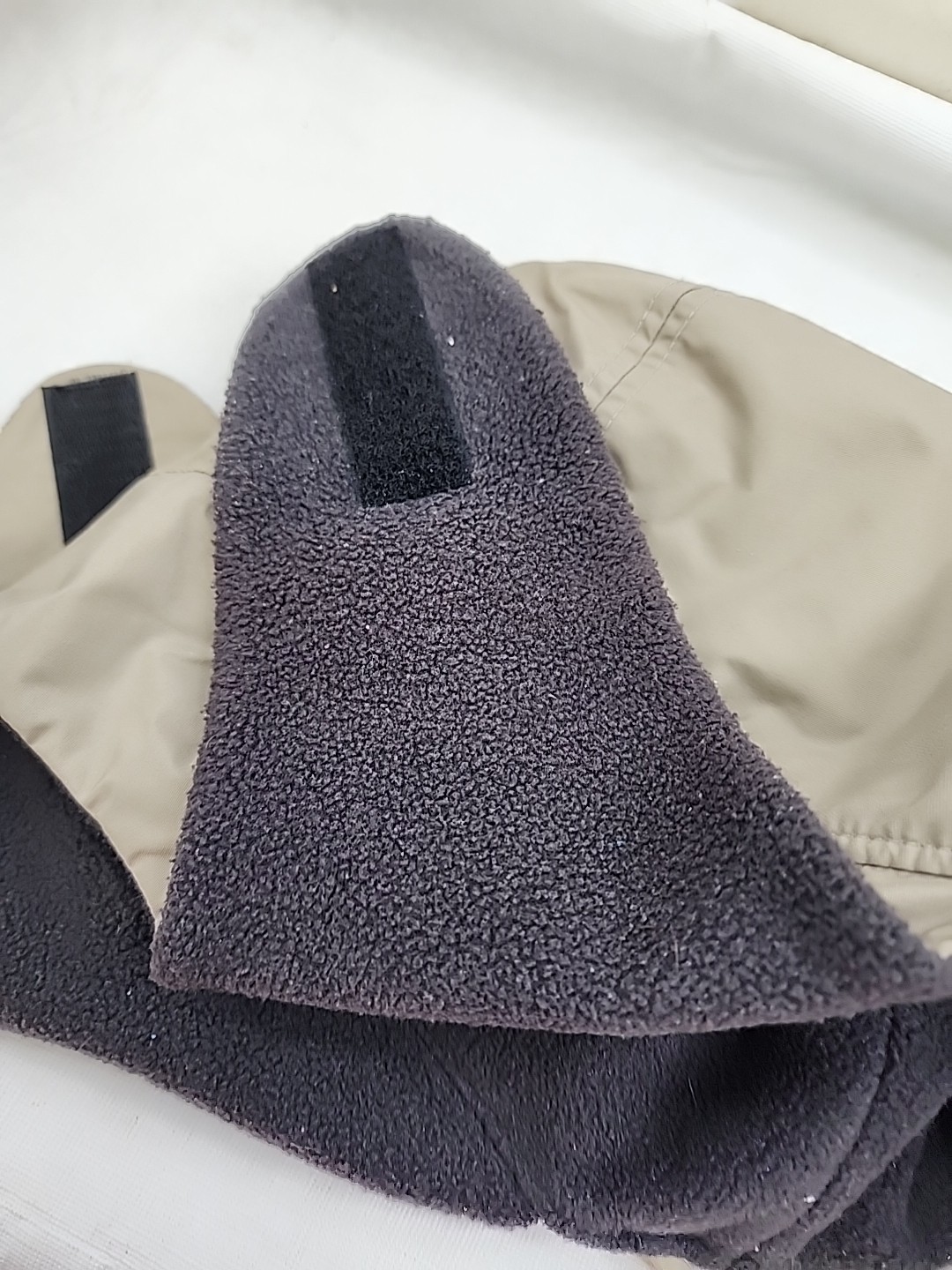 Columbia Hat Trapper Fitted Mens M Gray Nylon Fleece Lined Ear Neck Flap Winter
