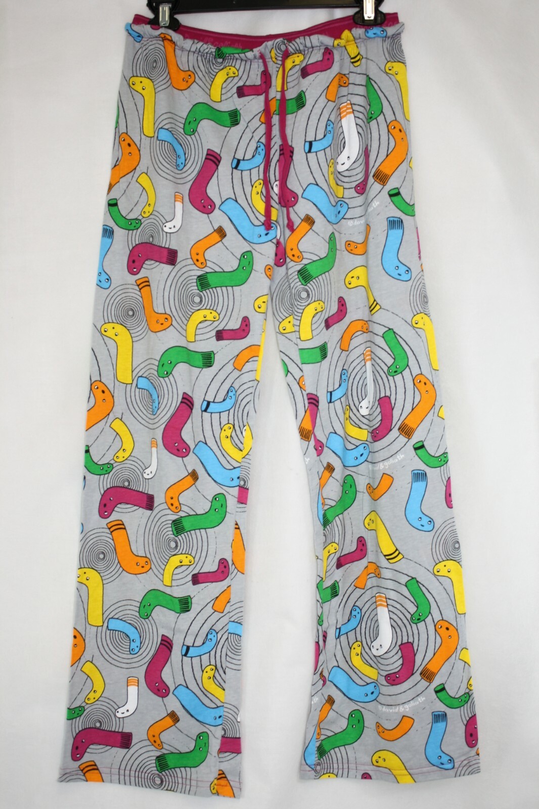 Womens David & Goliath Single & Ready To Mingle Socks Pajamas Sleep Lounge Set