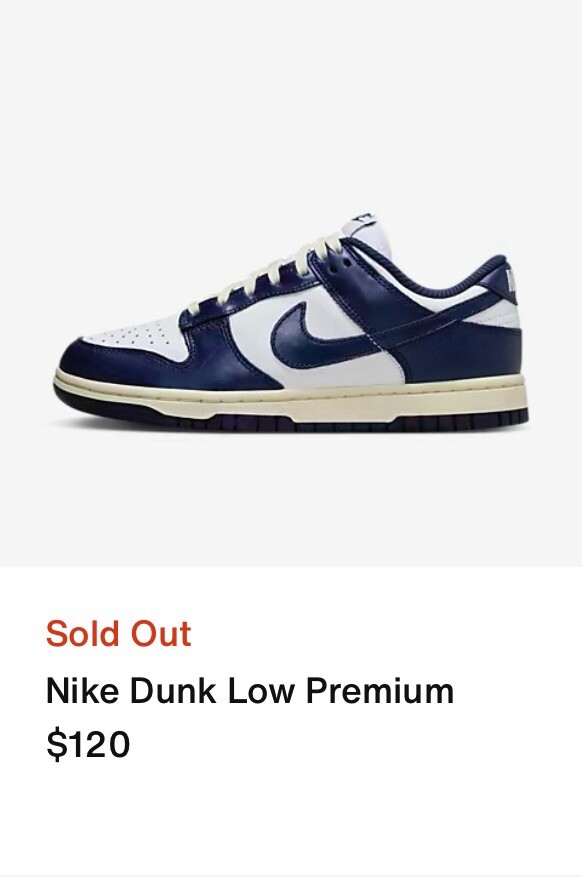 Nike Dunk low premium Bundle Blue Cream Midnight Limited Edition
