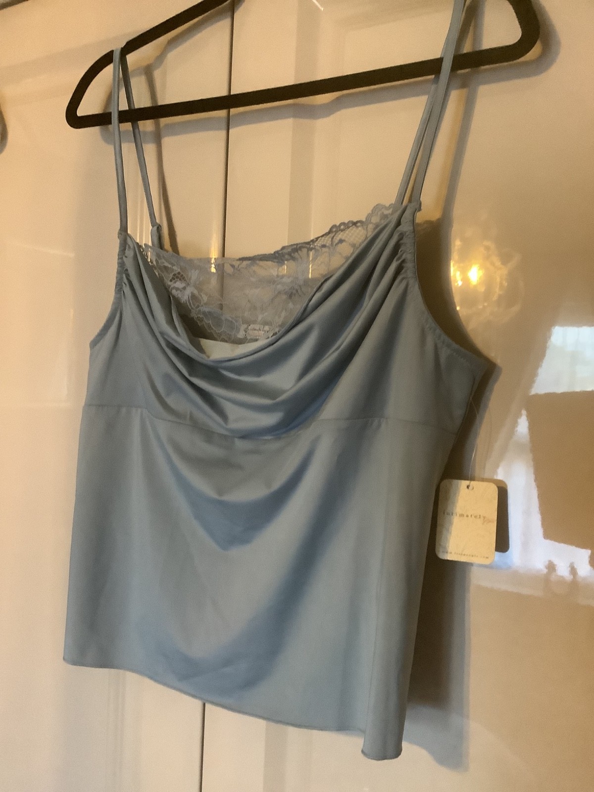 Free People Intimately Sophie Cami – Autumn Sky Blue – LARGE – BNWT – £40