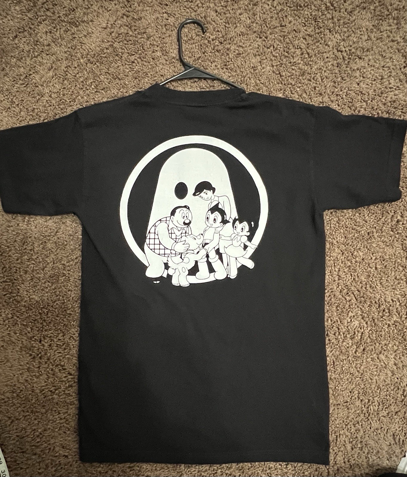 Ghostly International x Astro Boy Shirt Size S Rare Limited Edition Run