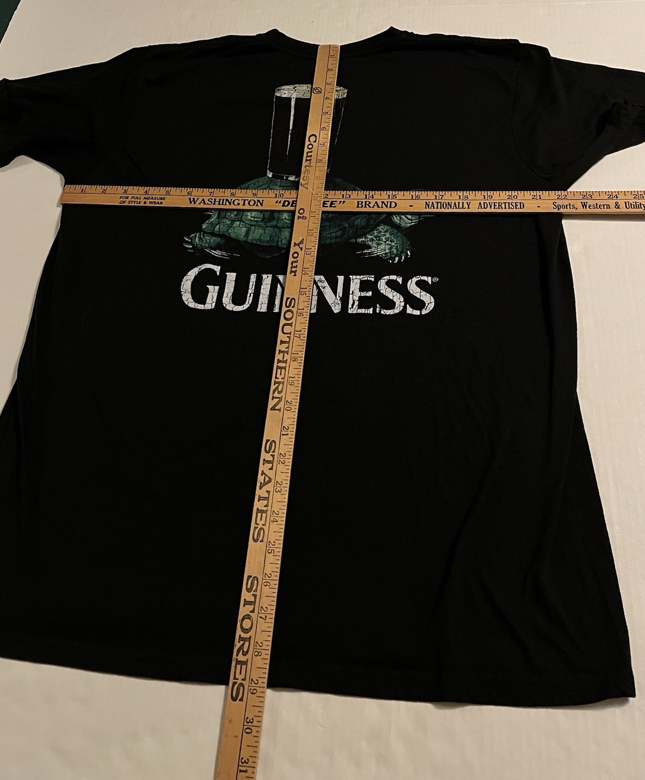 NEW Guinness Beer Turtle Harp Pint Graphic T-Shirt LARGE Black Gate Dublin Irish