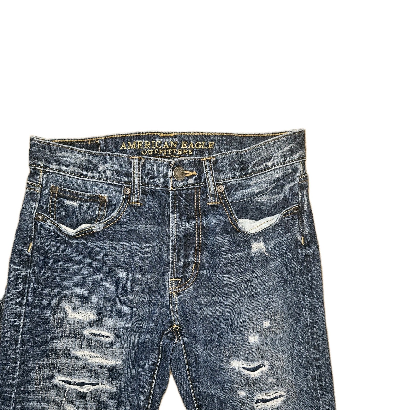 2 American Eagle 29×32 mens jeans Original Straight