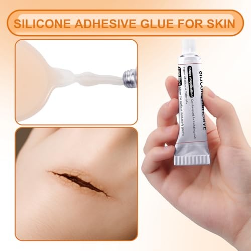 Pcs Silicone Adhesive Glue for Skin Doll Repair Flesh Color Soft Adhesive 1