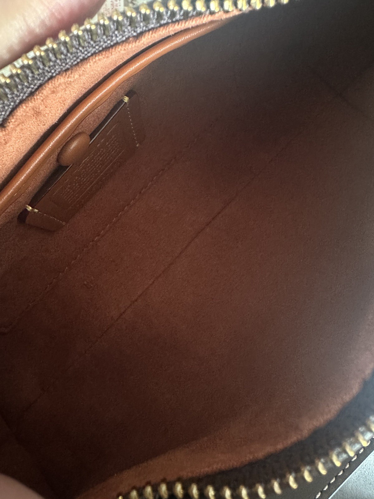 Coach Juliet Shoulder Bag Hand Bag Brown Dust bag 25