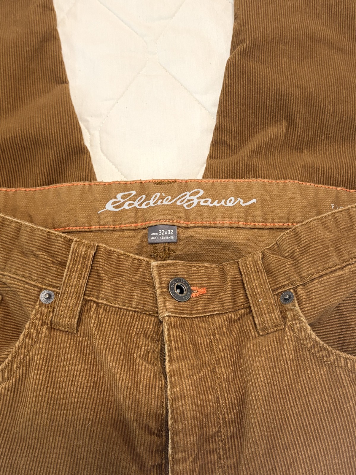 Eddie Bauer corduroy pants – Size 32×32