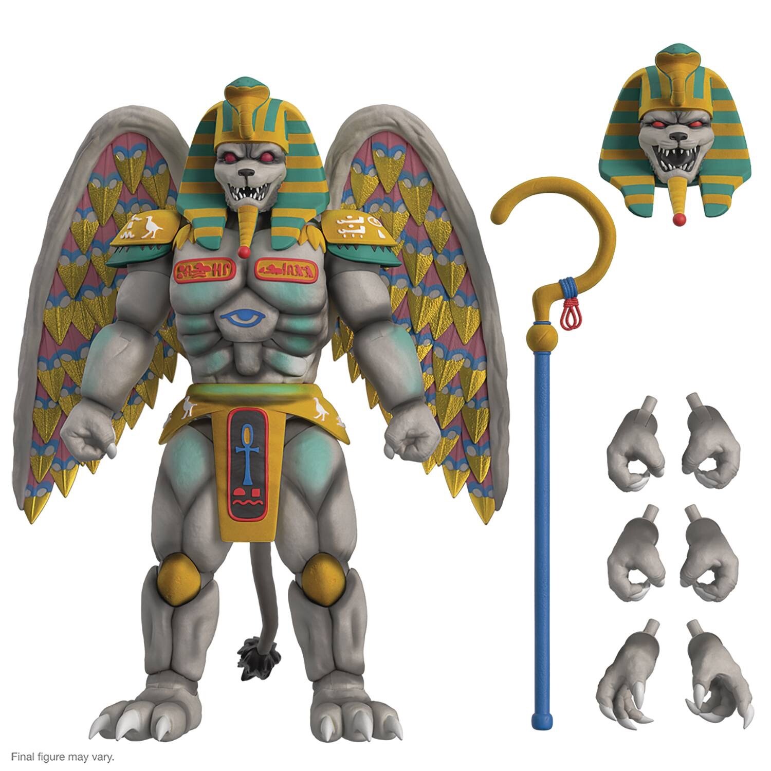 AUG218886: Super7 Power Rangers Ultimates W2 King Sphinx Action Figure