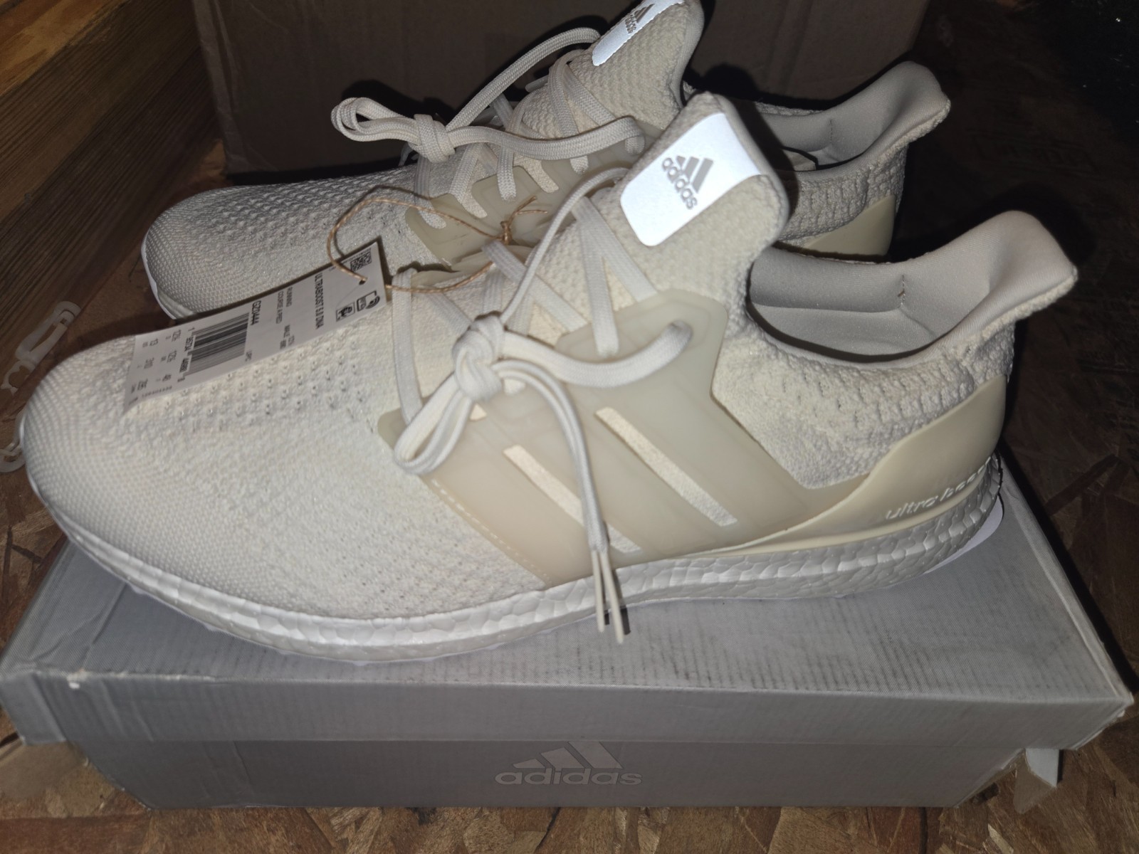 Size 13 – adidas UltraBoost 5.0 DNA Chalk White
