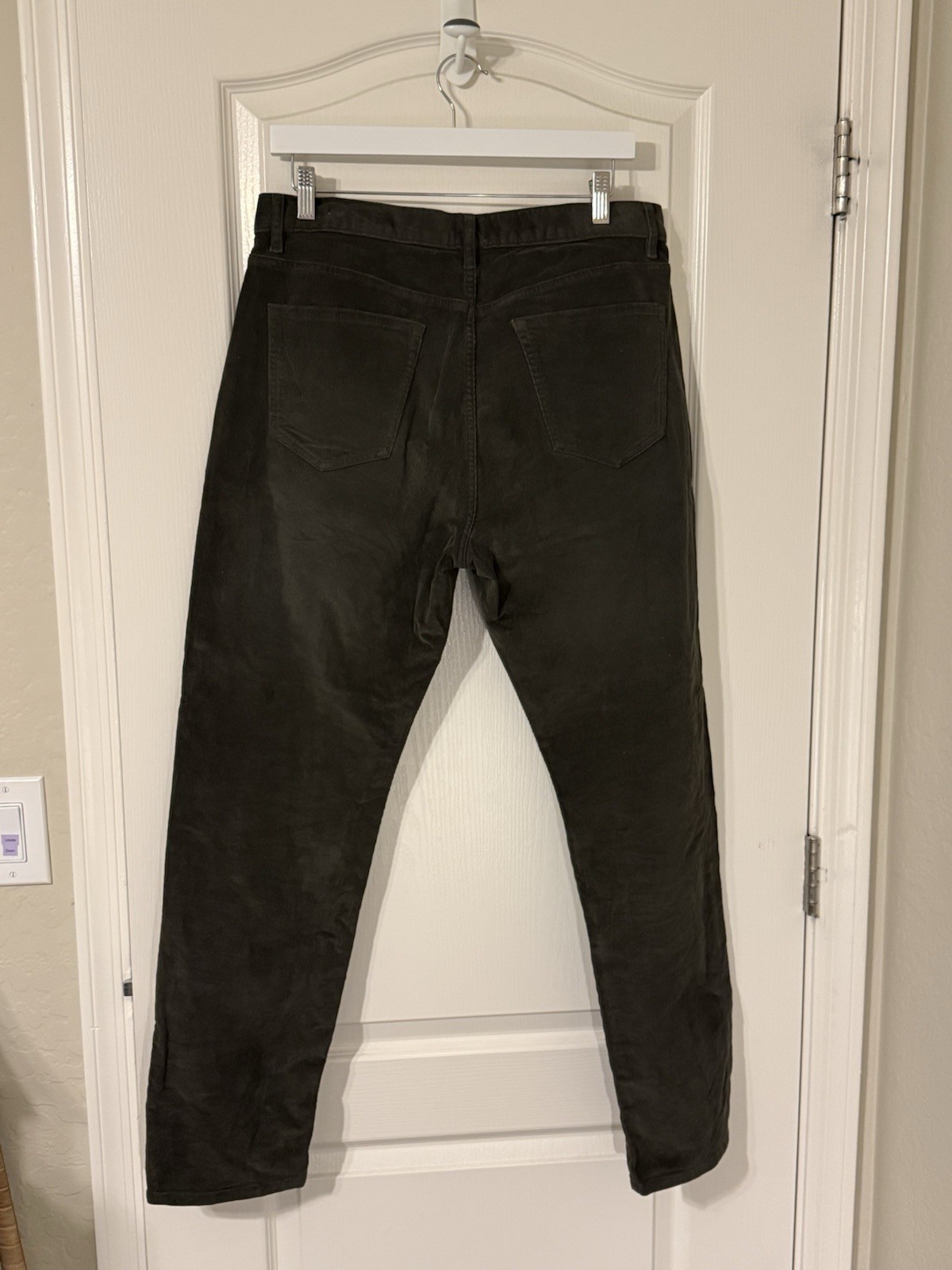 Flint and Tinder Corduroy Pants Brown Tapered Fit 33×30 Huckberry Casual Preppy