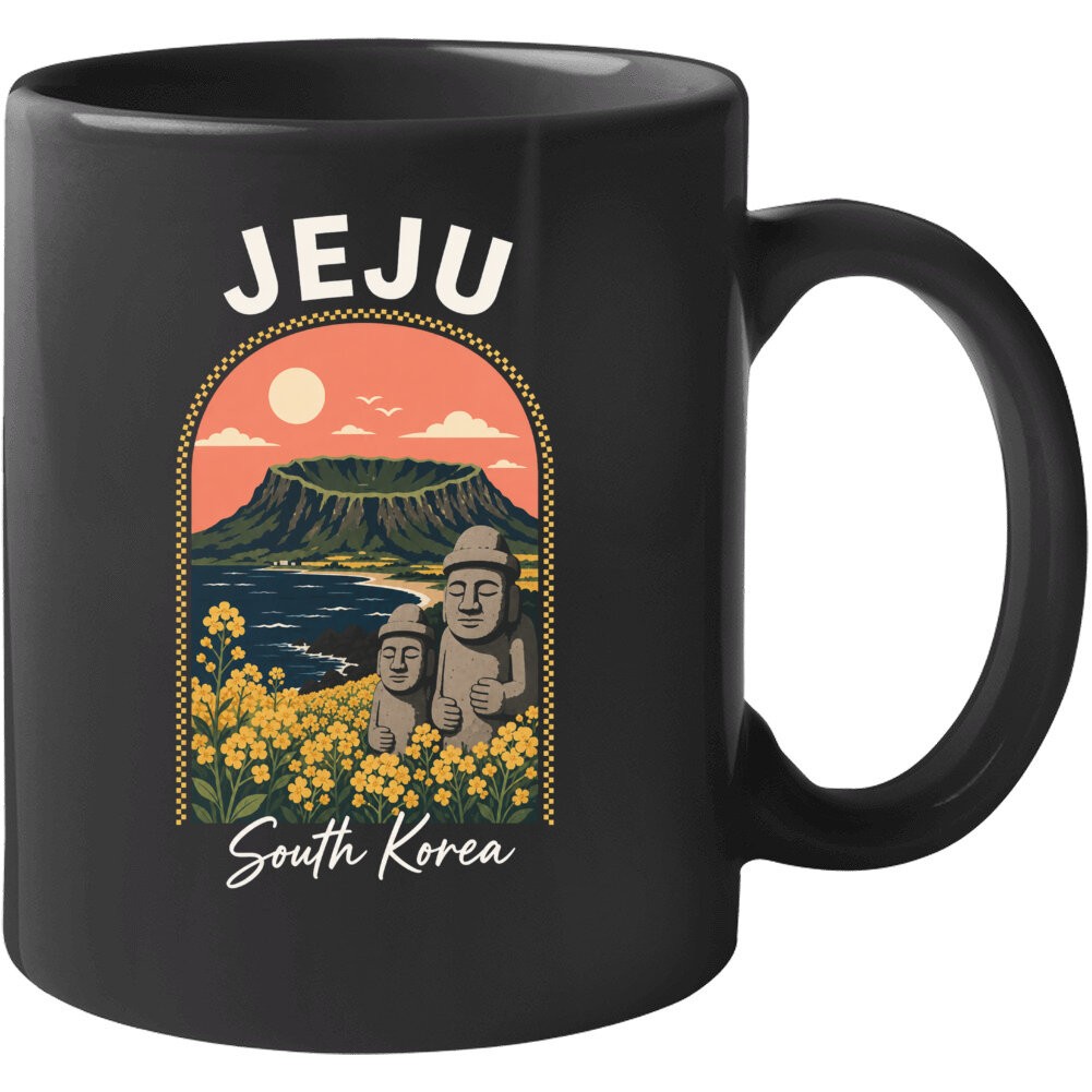 Jeju South Korea Volcanic Island Travel Vacation Tourist Souvenir T-Shirt