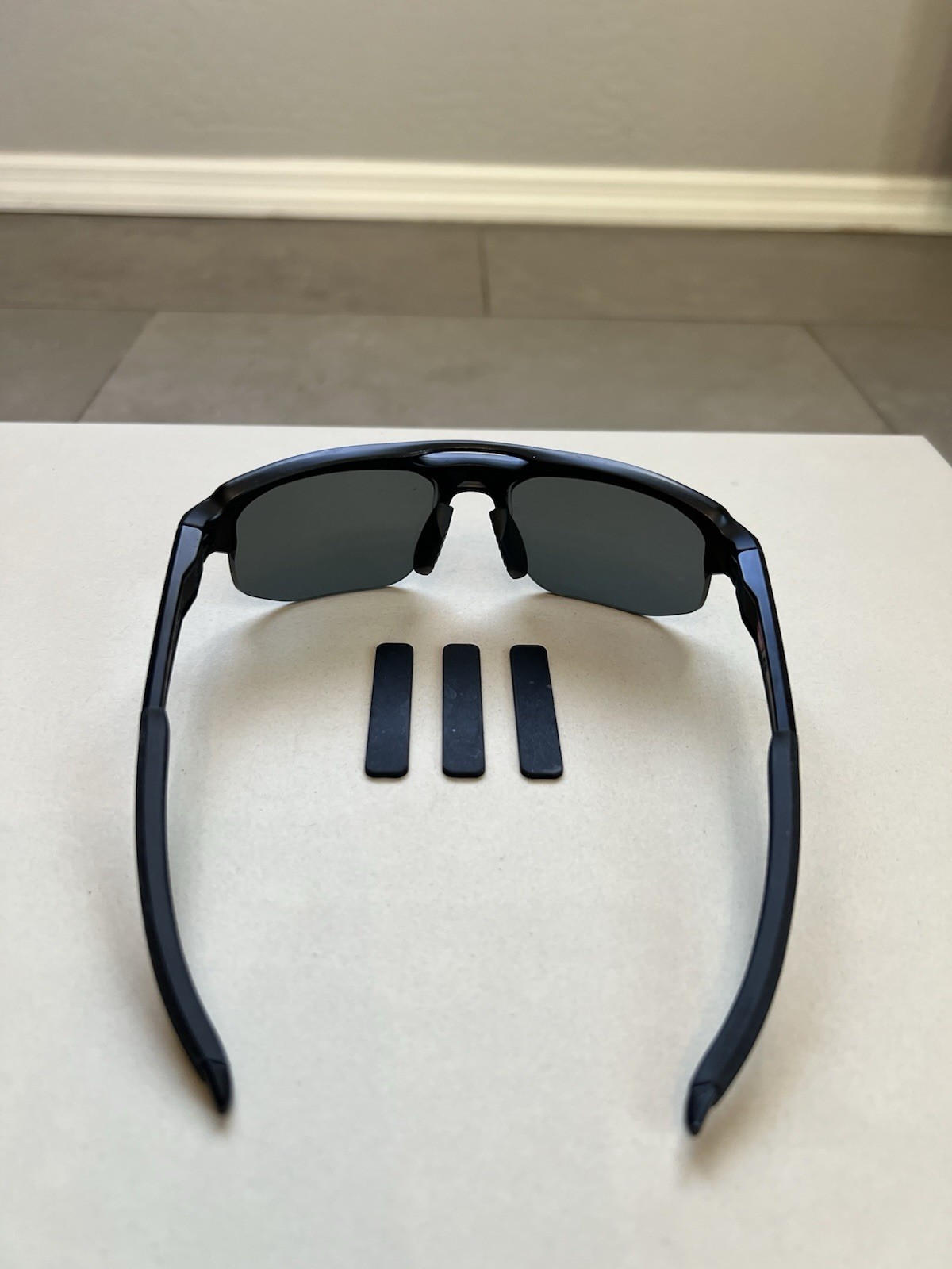 Oakley Mercenary Matte Carbon Low Bridge Fit Made In USA Sunglasses OO9424F-0668
