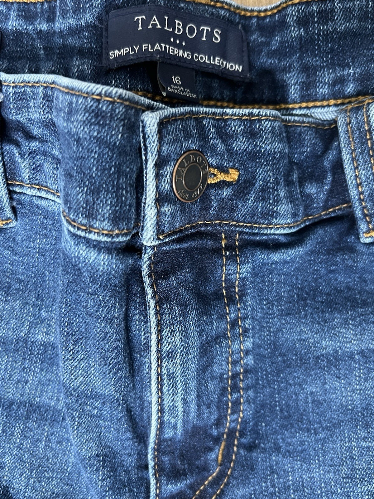 Talbot Boyfriend Jeans Size 16 Simply Flattering Collection