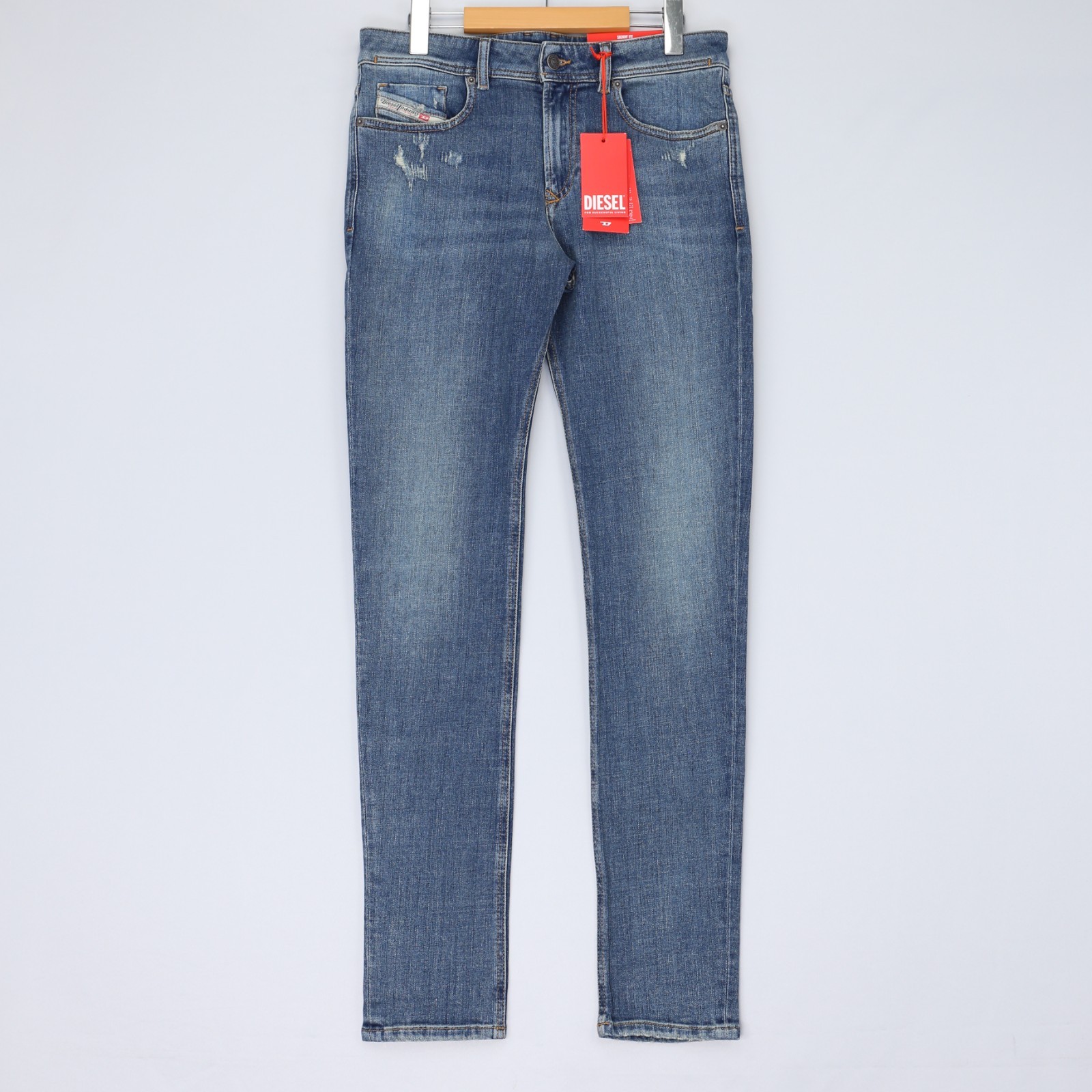 Diesel Mens Jeans 1979 Sleenker Skinny Leg Medium Wash Blue Size NWT