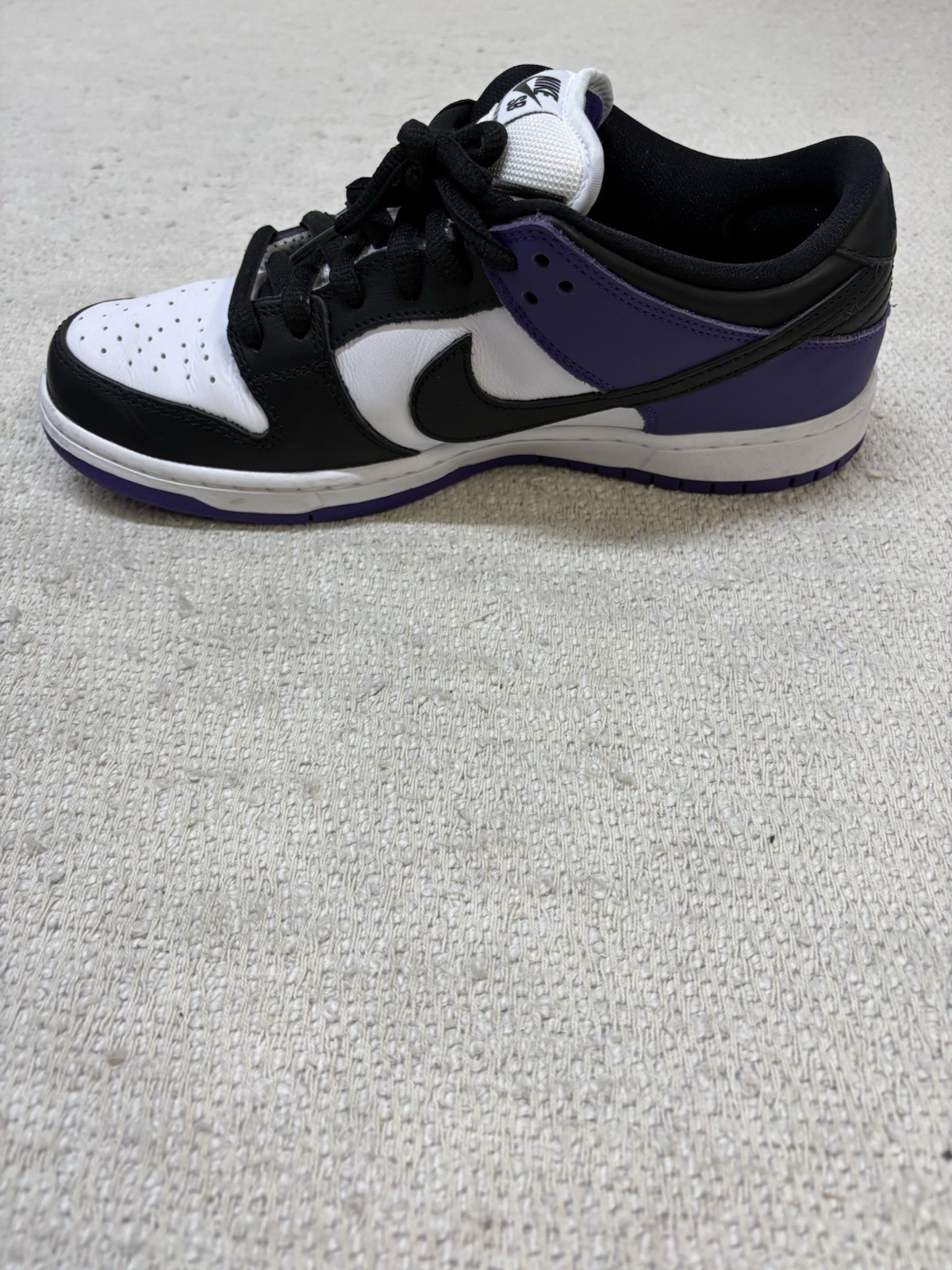 Nike SB Dunk Low Pro Shoes Mens 10 BQ6817-500 Court Purple With Box