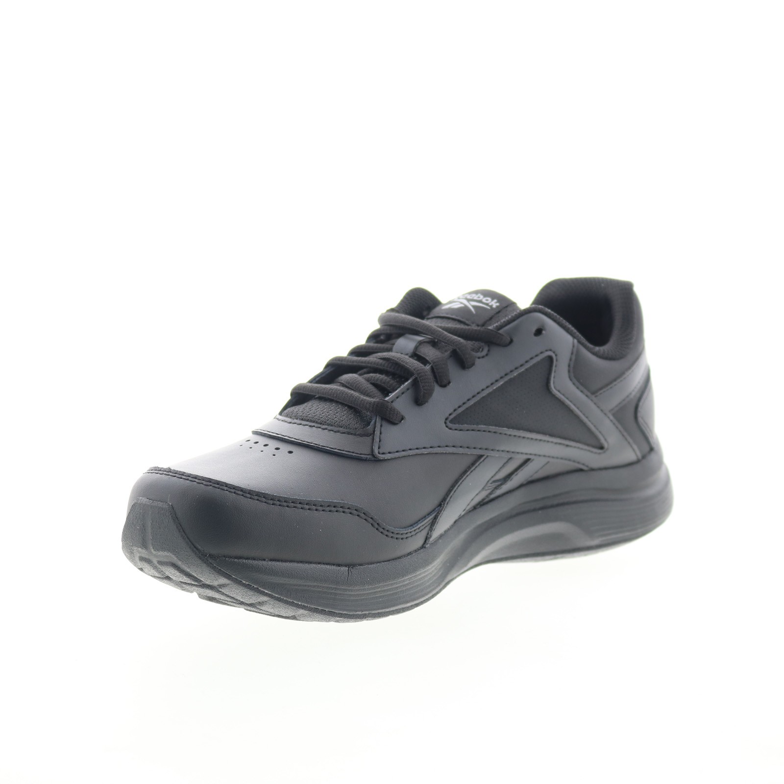 Reebok Walk Ultra 7 DMX MAX Wide 2E Mens Black Wide Sneakers Shoes