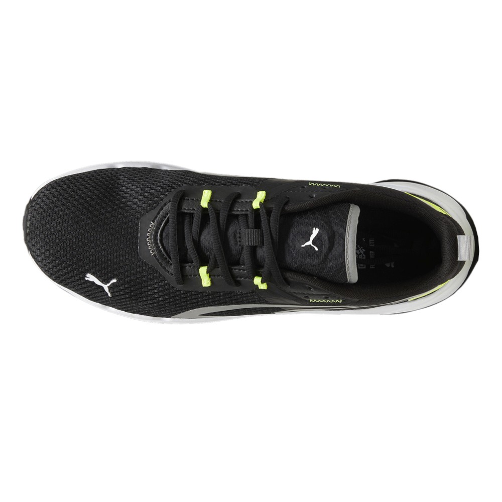PUMA Stride Lace Up Mens Black Sneakers Casual Shoes 38942214
