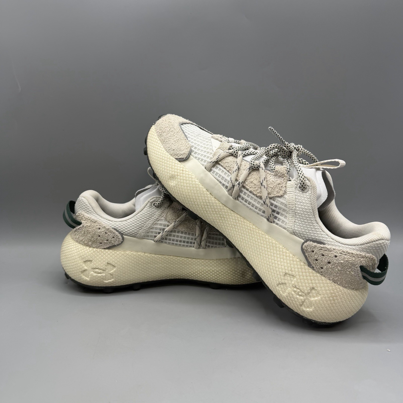Under Armour Fat Tire Venture Pro HOVR Khaki Green Men 6.5 Women 8 3027212-104