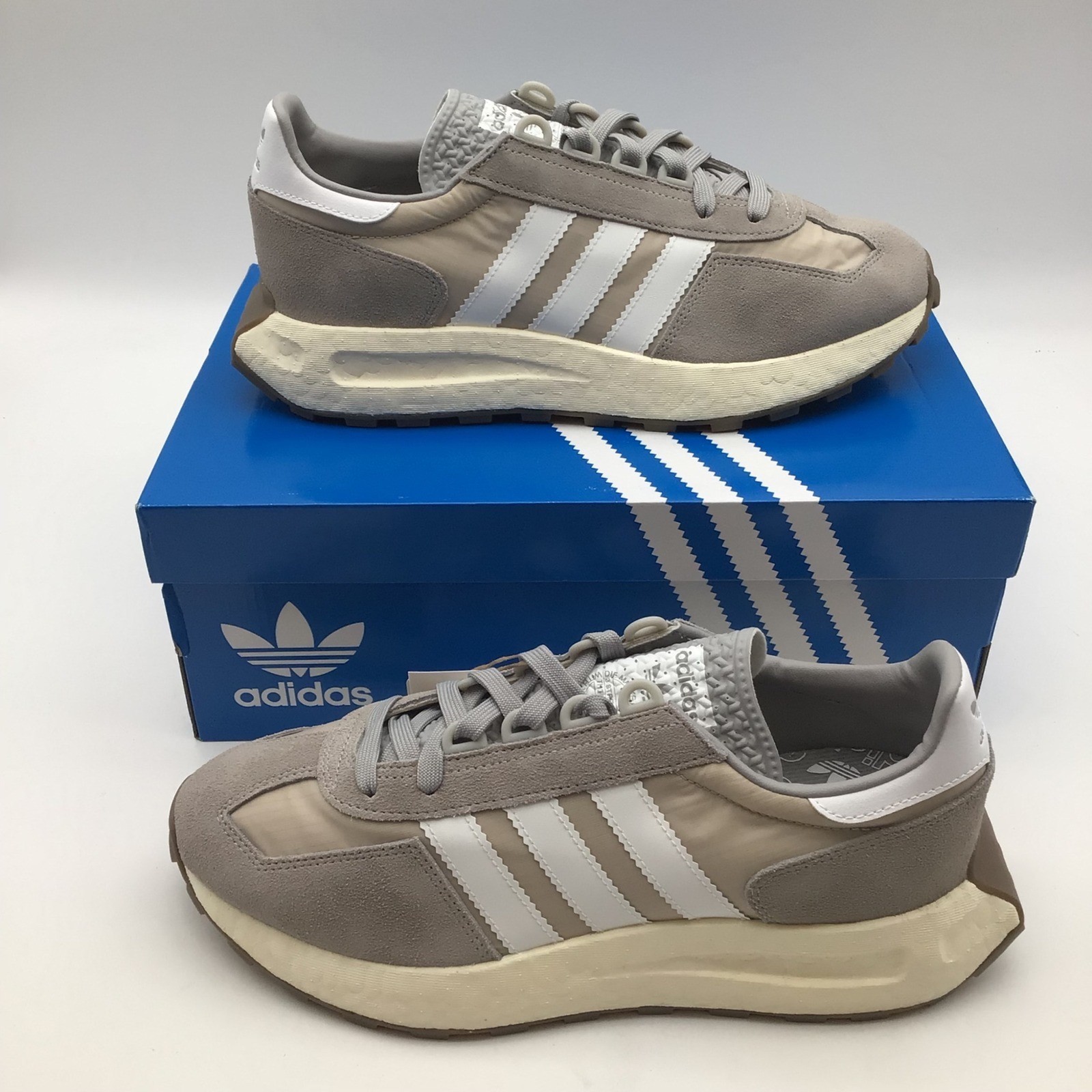 Adidas Retropy E5 Mens Boost Sneakers Shoes Grey White Q47101 Ultra