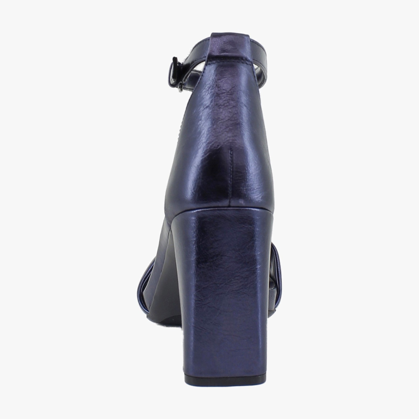 Naturalizer Joy Womens Heels Navy Metallic Leather