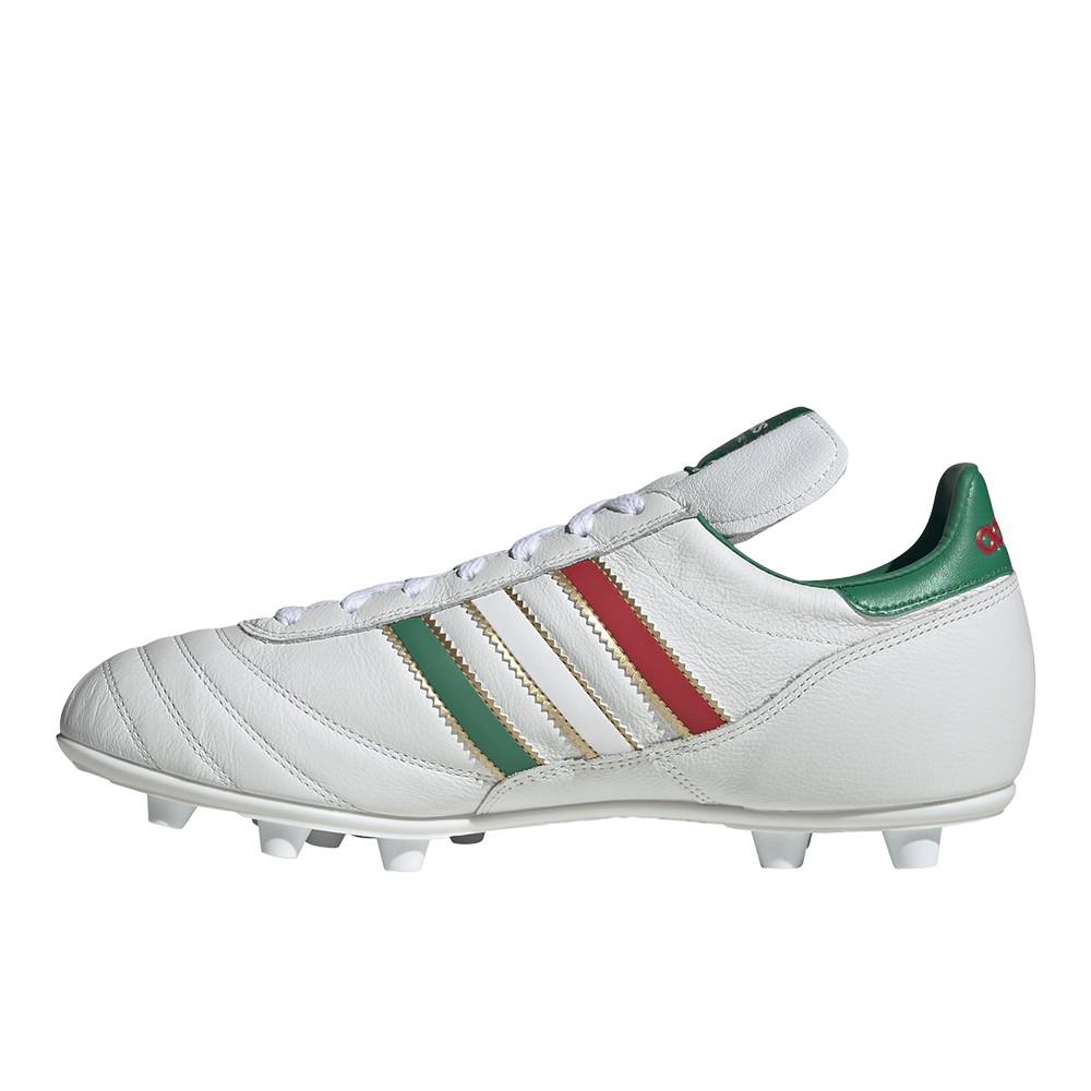 adidas Copa Mundial Football Firm Ground Mens Green, White Sneakers Athletic Sh