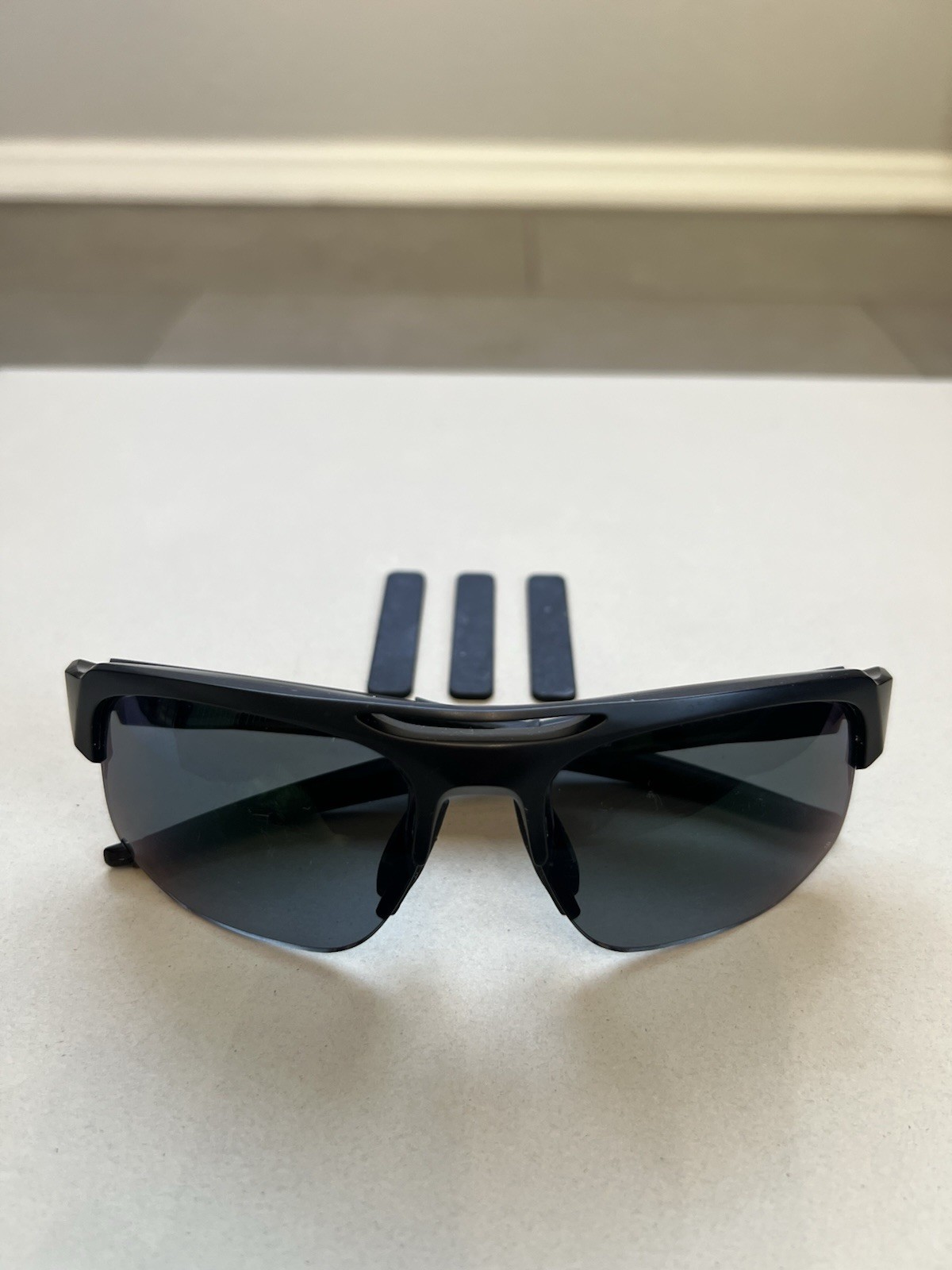 Oakley Mercenary Matte Carbon Low Bridge Fit Made In USA Sunglasses OO9424F-0668