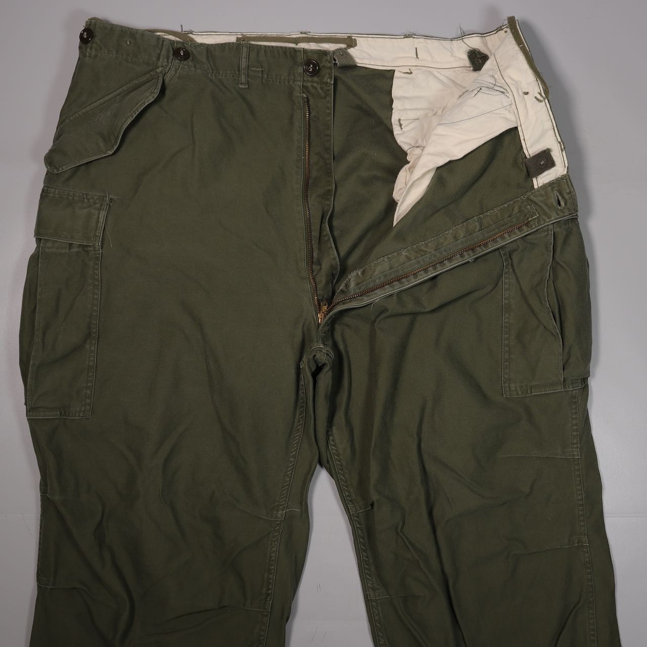 VTG 1952 US Army M51 Field Shell Trousers Korean War Fulton Cargo Pants 40×29