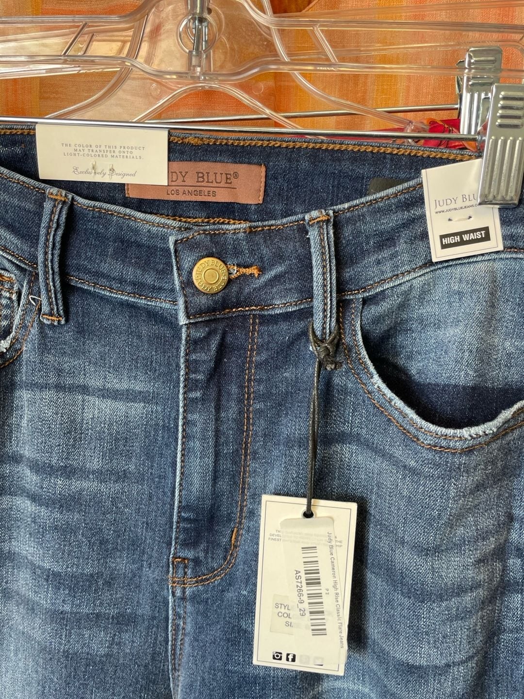 Judy Blue Cameron High Rise Classic Flare Jeans Size 9/29