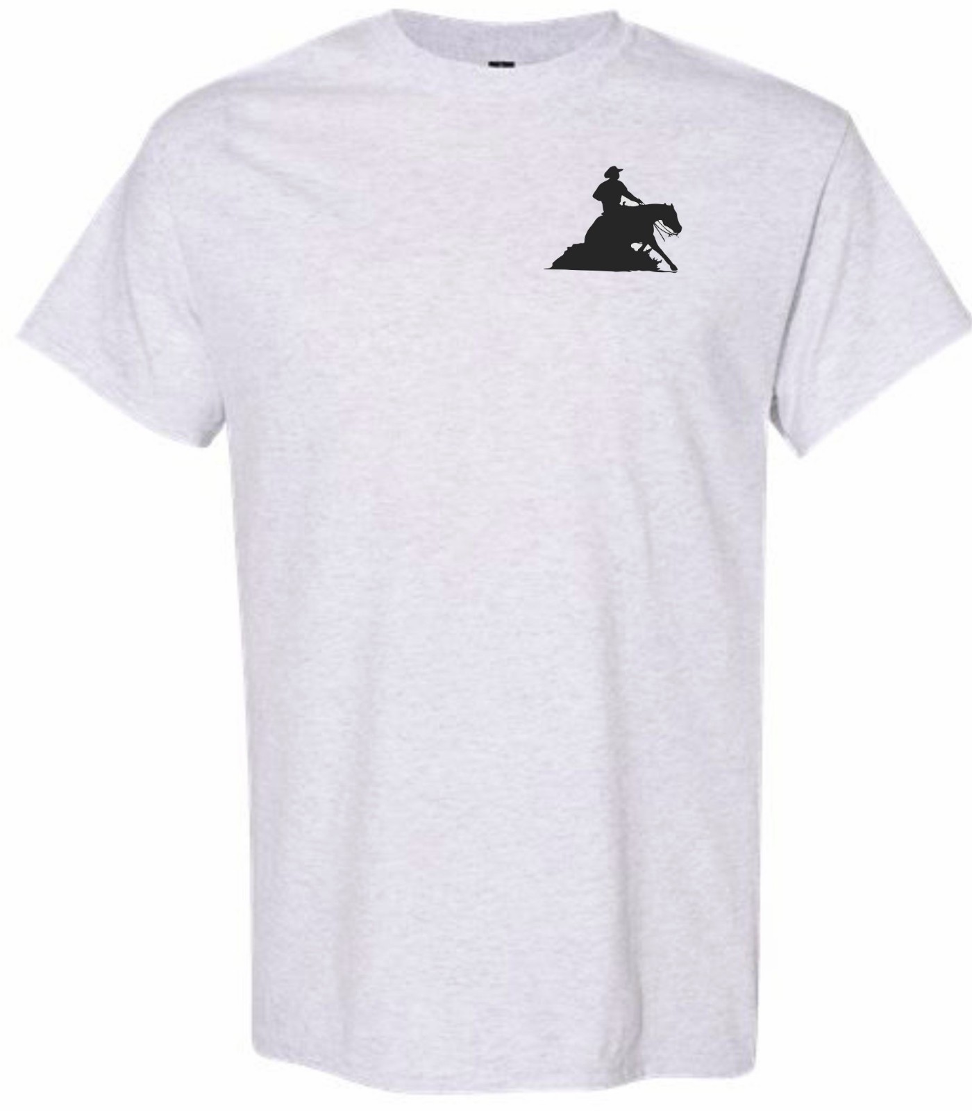 GILDAN T-SHIRT – REINING HORSE DESIGN REINING HORSE GRAPHIC QUARTER HORSE