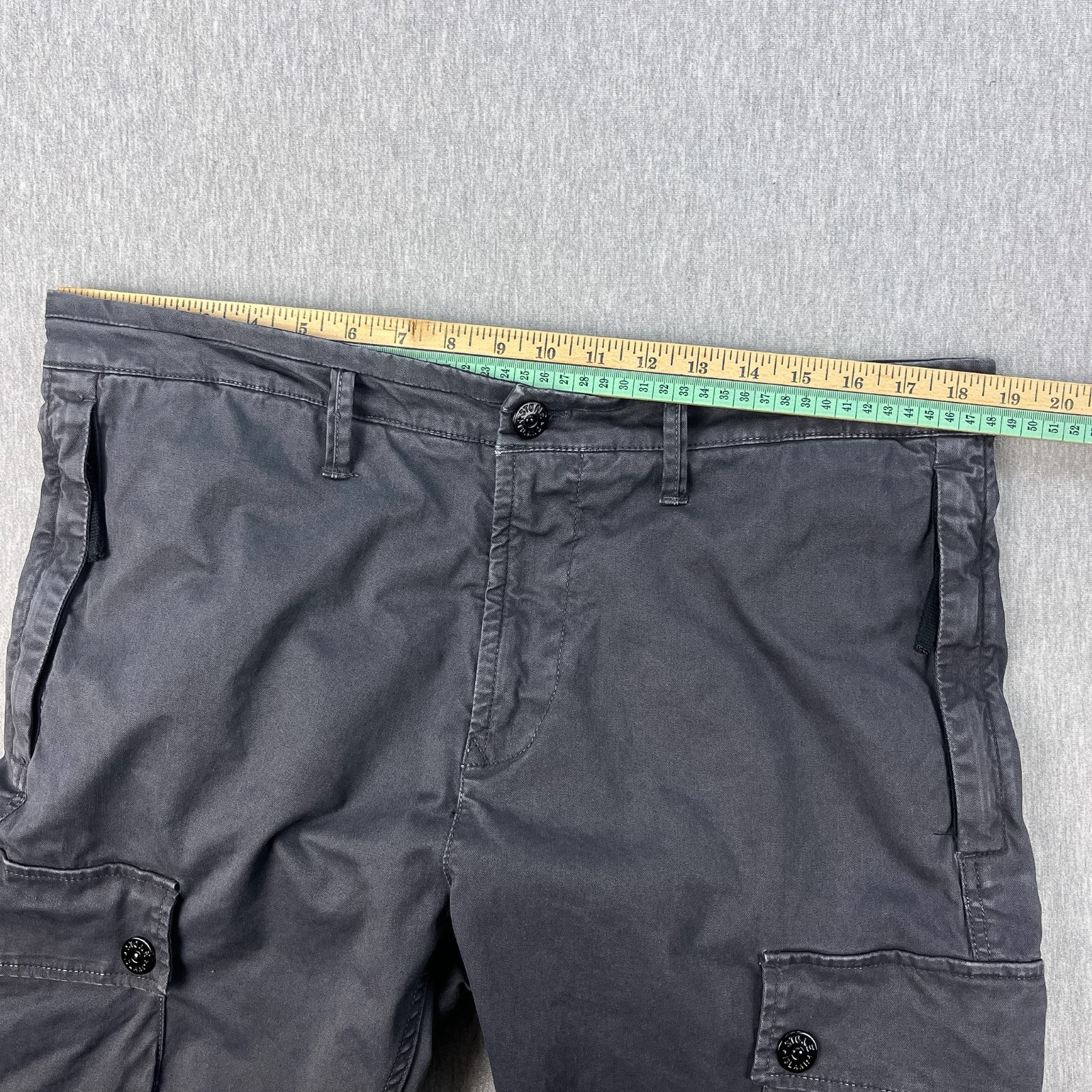 Stone Island Type SL Cargo Trouser Mens W34 *Fits 36×32 Gray Tapered Utility