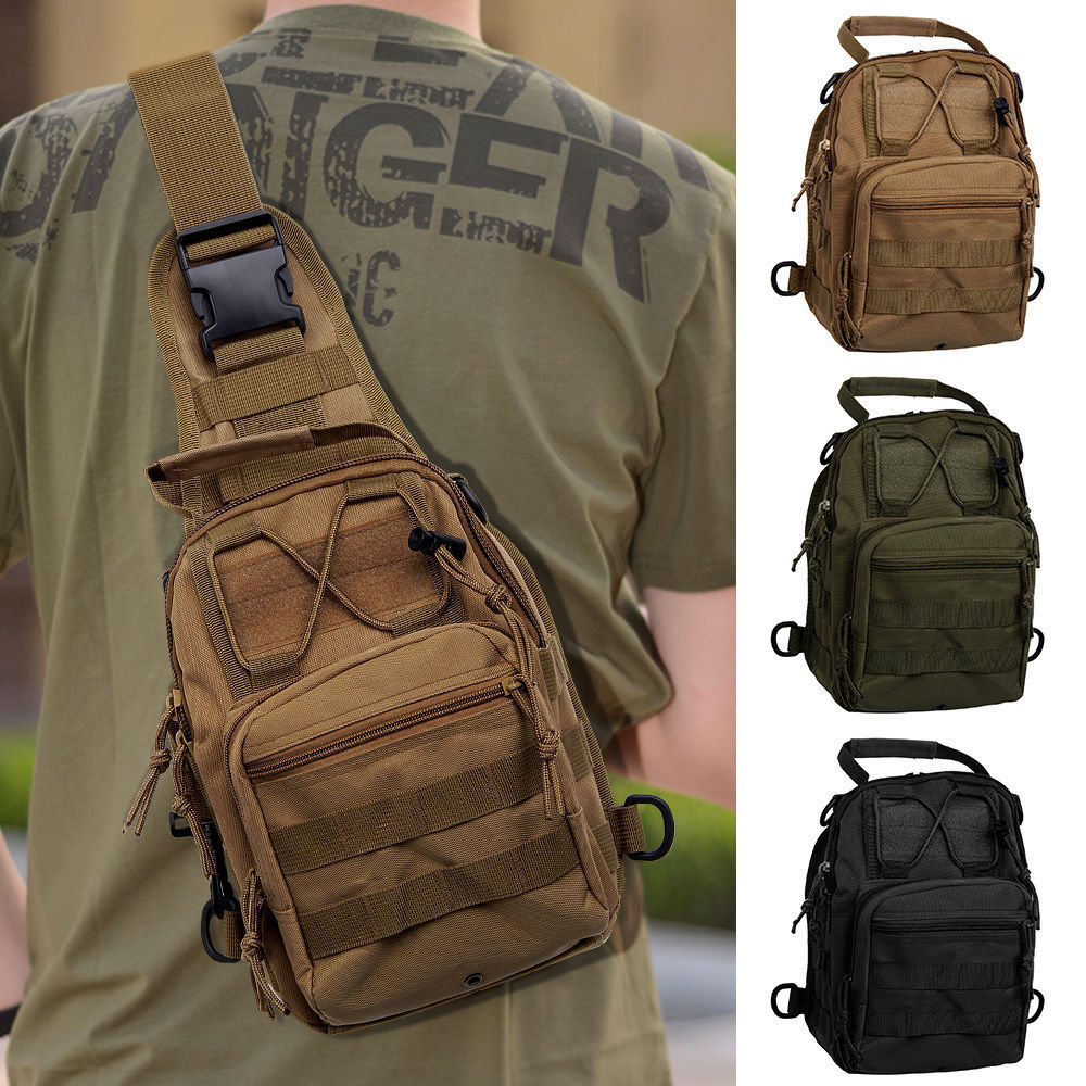 Tactical Sling Backpack 1000D Waterproof Military Backpack Satchel Shoulder Bag