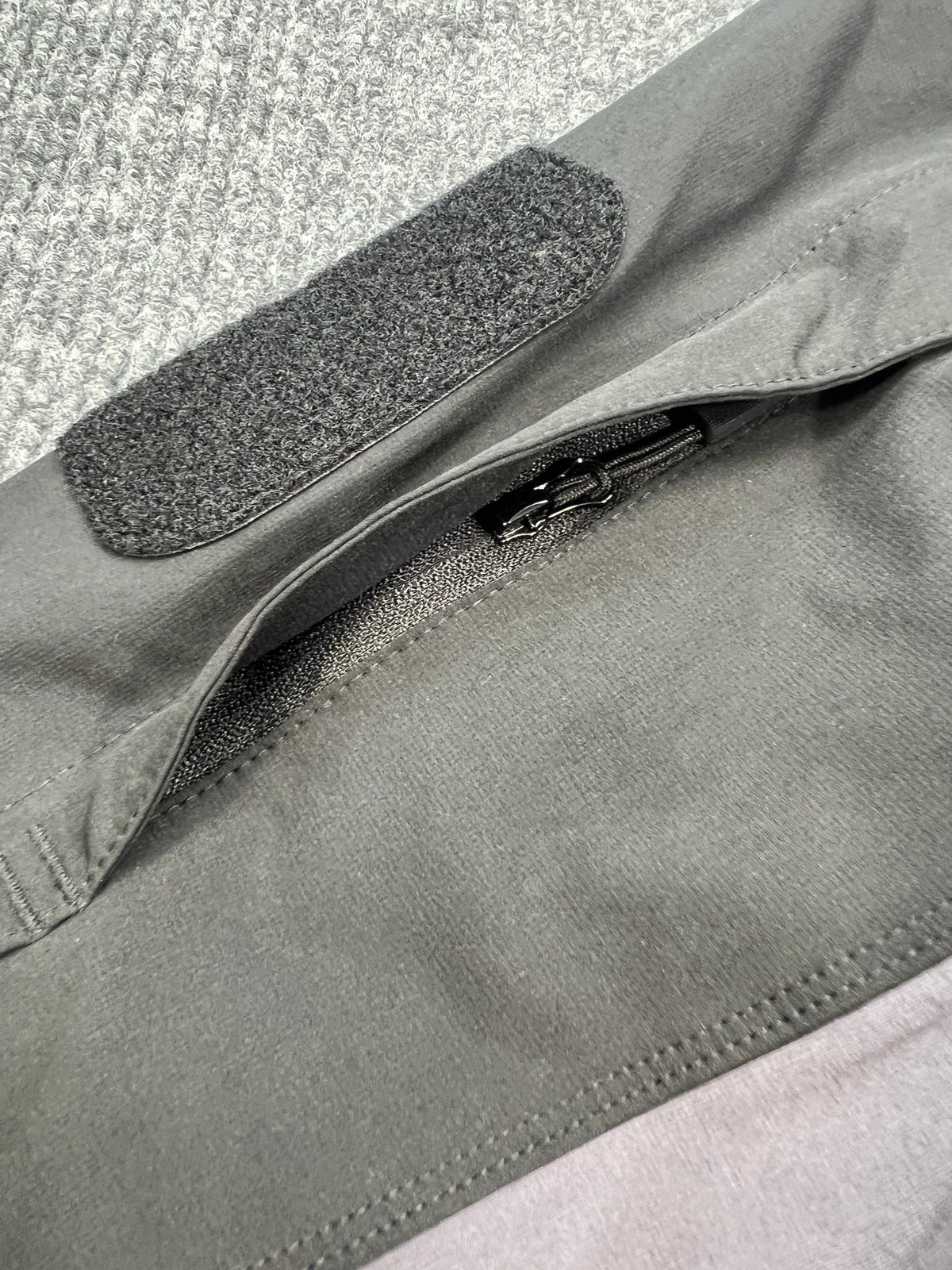 Magcomsen Mens Tactical Combat Shirt Large Gray Quarter Zip Long Sleeve Military