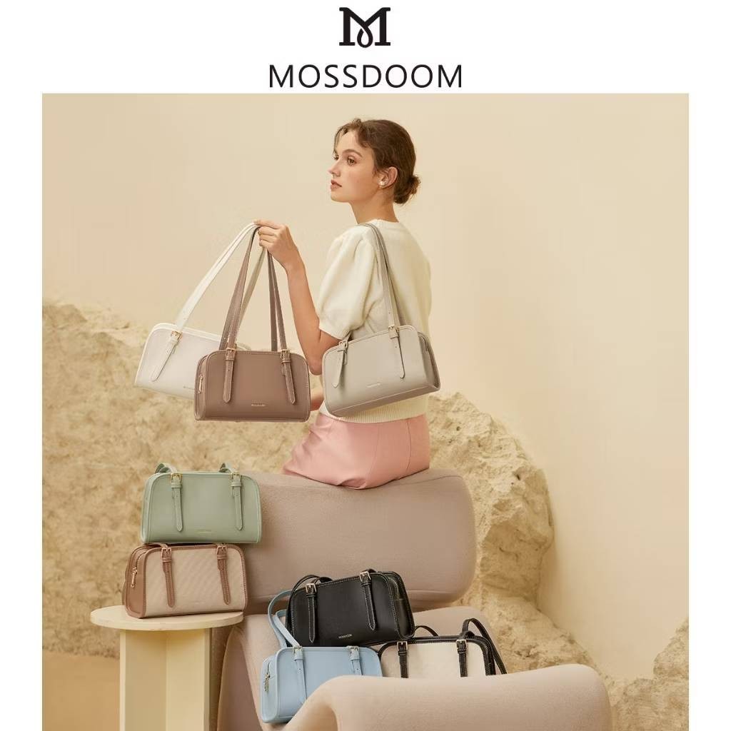 MOSSDOOM Renee Shoulder Bag Simple Bag Women Compact Stylish High Capacity