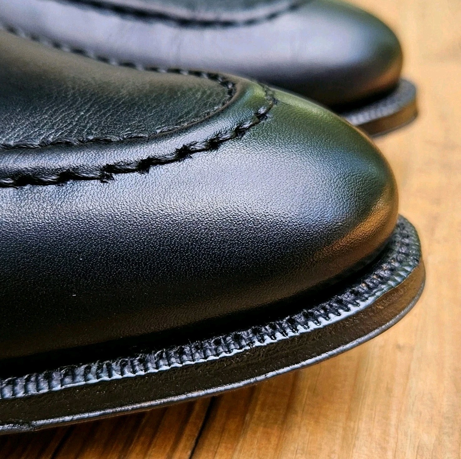Meermin Horsebit Loafers Black Calf Size 10 D US 114678 $230 WORN 2X!