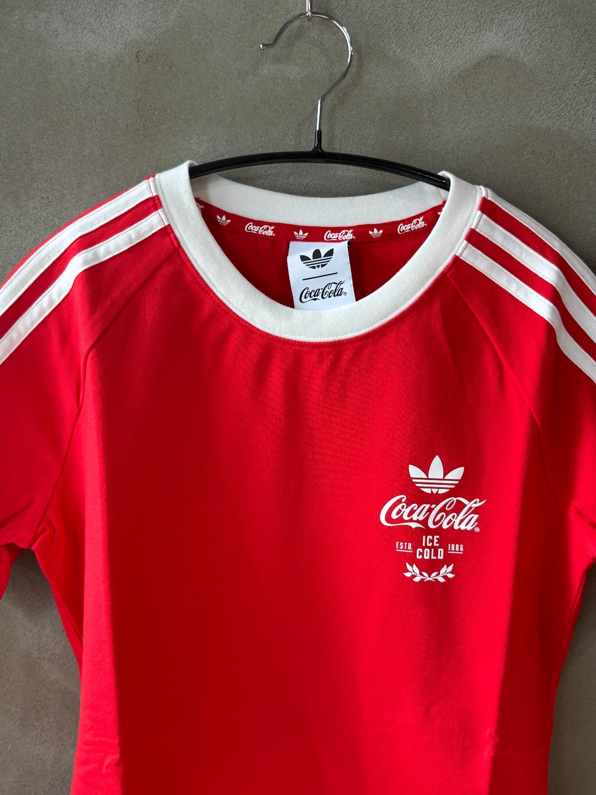 adidas x COCA-COLA Originals 3S Tee Women’s Lifestyle T-Shirts AsiaFit KY7558