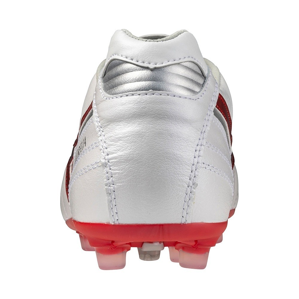 Mizuno Soccer Spike Cleats Morelia II JAPAN AG P1GA250360 White Red width;2E