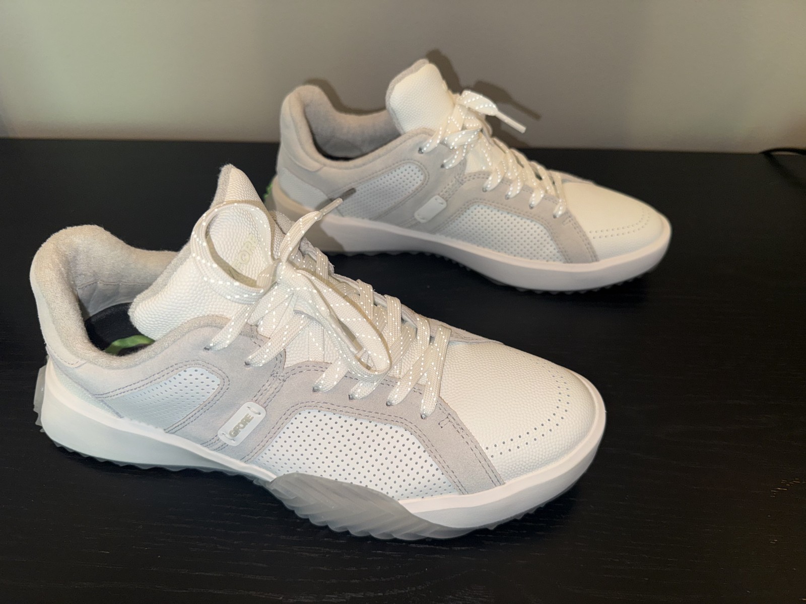 G/Fore G.112 Street Mens 10.5 Grey White Golf Hybrid Shoes GUL000004